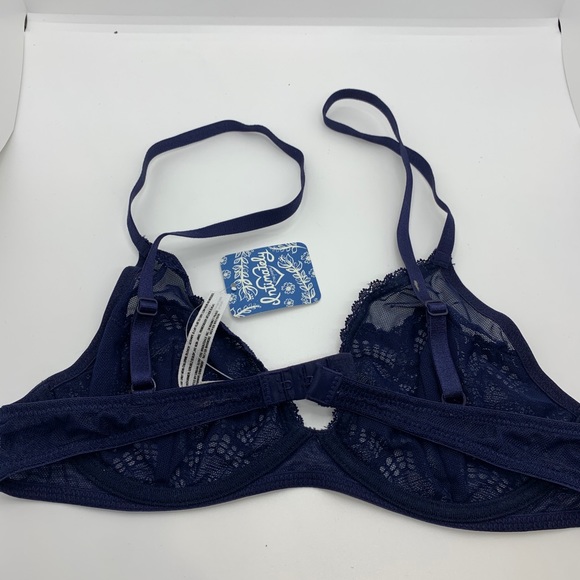 NWT Free People Intimately Lace Sheer Triangle Bra - Picture 4 of 5